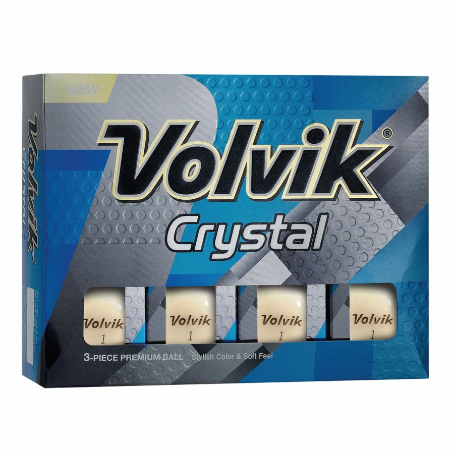 Golf Balls * | Crystal White Golf Balls Classical