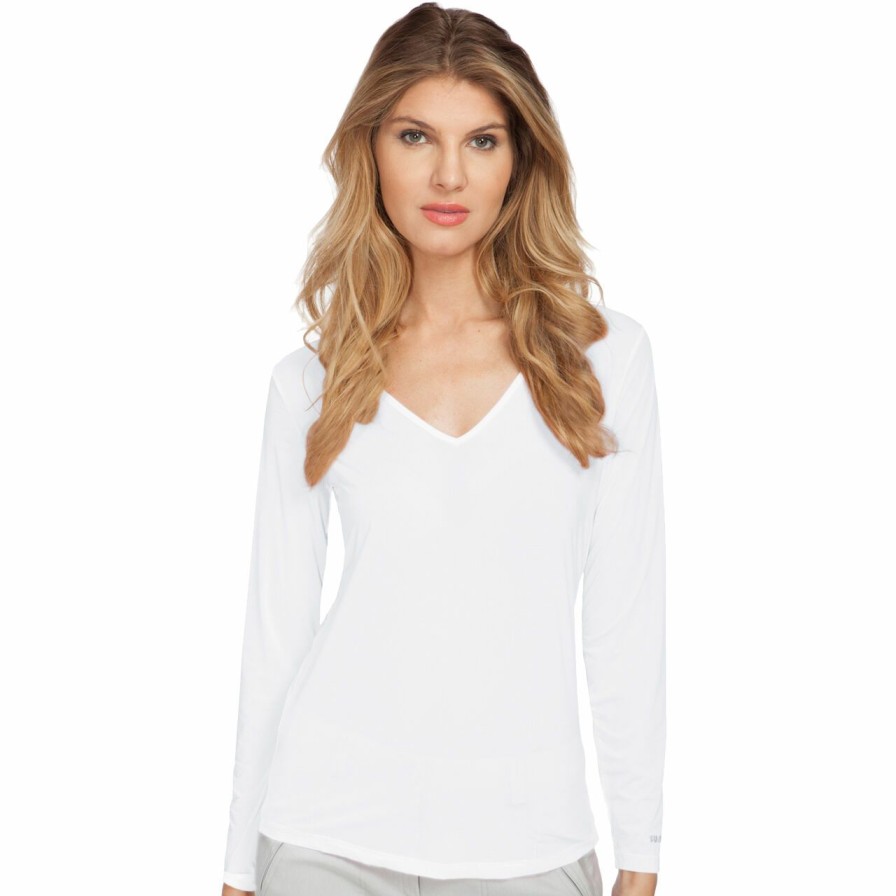 Women'S Apparel * | Jamie Sadock Sunsense Long Sleeve Top Special