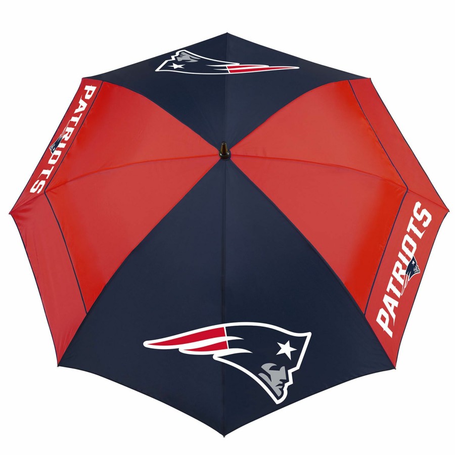 Accessories * | Team Effort New England Patriots 62 Windsheer Lite Umbrella Good Quality