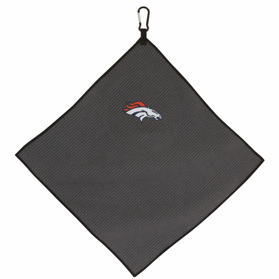 Accessories * | Team Effort Denver Broncos 15 X 15 Microfiber Towel Wholesale