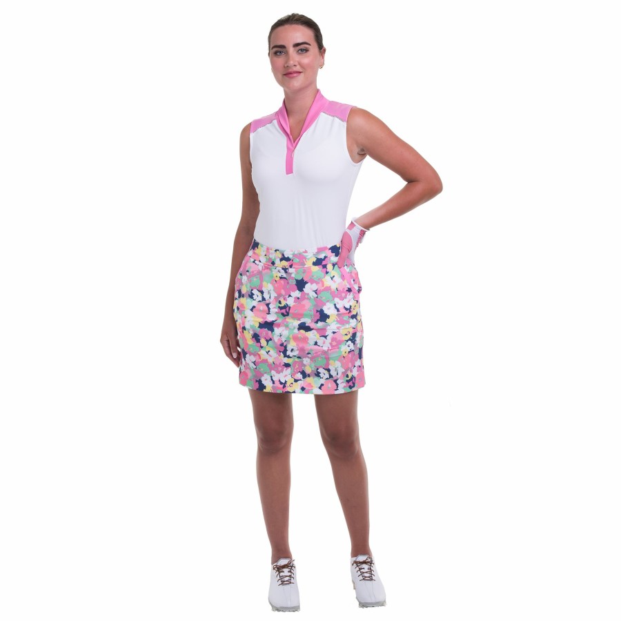 Women'S Apparel * | Hope Springs Eternal Collection: Floral Print 19 Skort Outlet