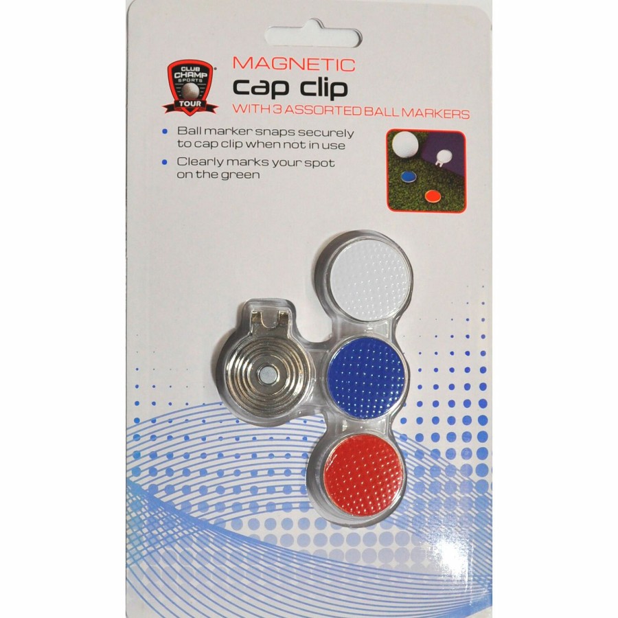 Accessories * | Magnetic Cap Clip W/ 3 Ball Markers Special