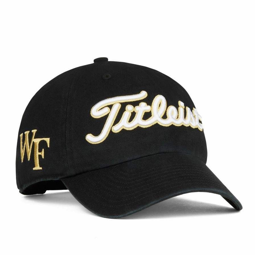 Men'S Apparel * | Collegiate Clean Up Hat Wake Forest Outlet