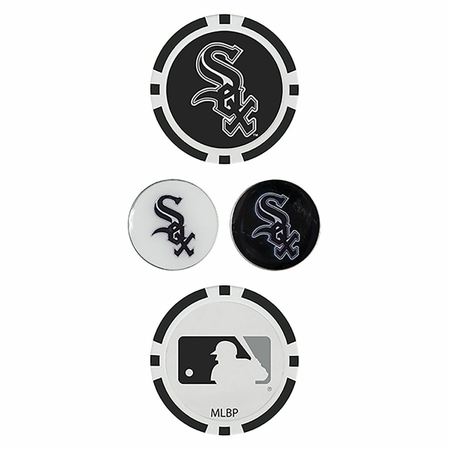 Accessories * | Team Effort Chicago White Sox Ball Marker Set Shop New