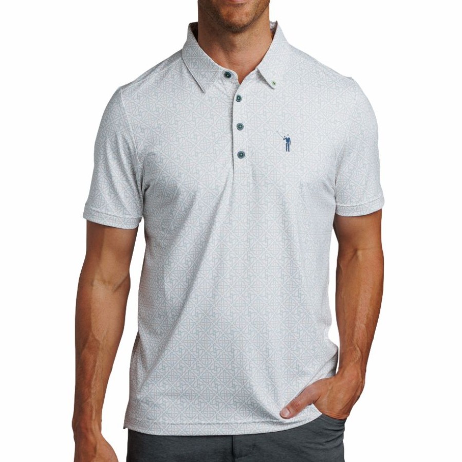 Men'S Apparel * | Knotty By Nature Short Sleeve Polo Shirt Exactly Discount