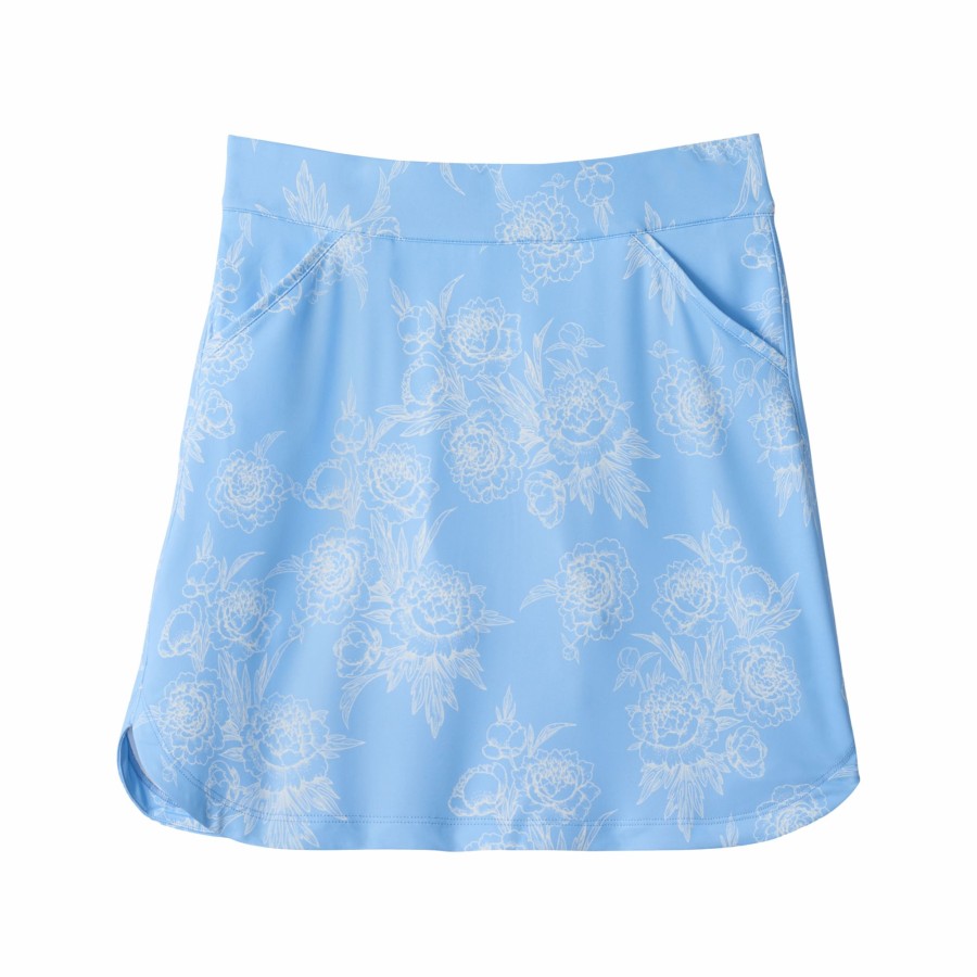 Women'S Apparel * | Alice Floral Petal Hem 18 Skort Best Price