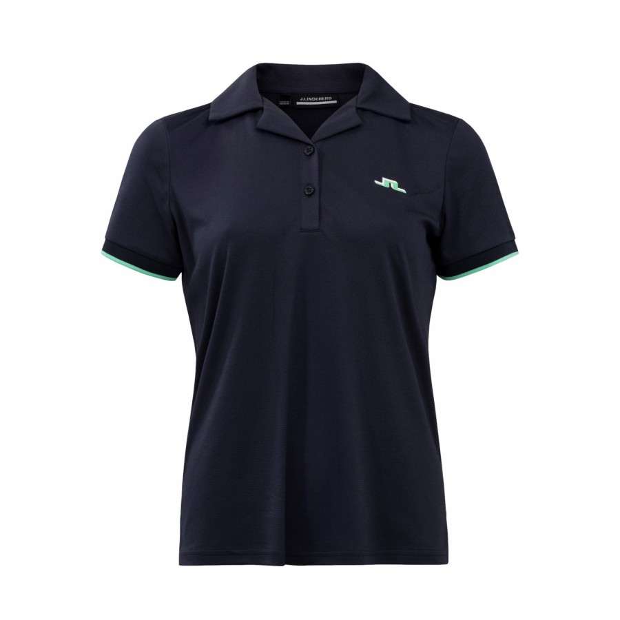 Women'S Apparel * | Solange Short Sleeve Golf Polo Cheaper