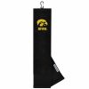 Accessories * | Team Effort Iowa Hawkeyes Tri-Fold Towel Shop New