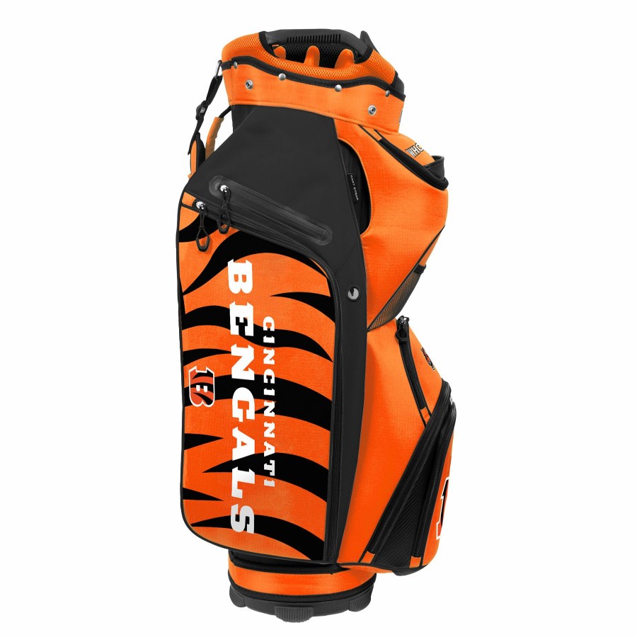 Bags * | Cincinnati Bengals Bucket Iii Cooler Cart Bag Best Price