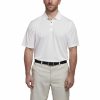 Men'S Apparel * | Short Sleeve Grid Polo Best Price