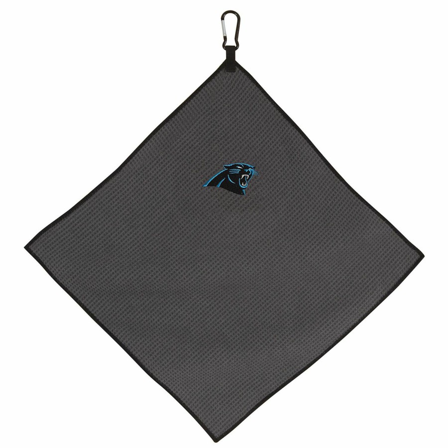 Accessories * | Team Effort Carolina Panthers 15 X 15 Microfiber Towel Classical