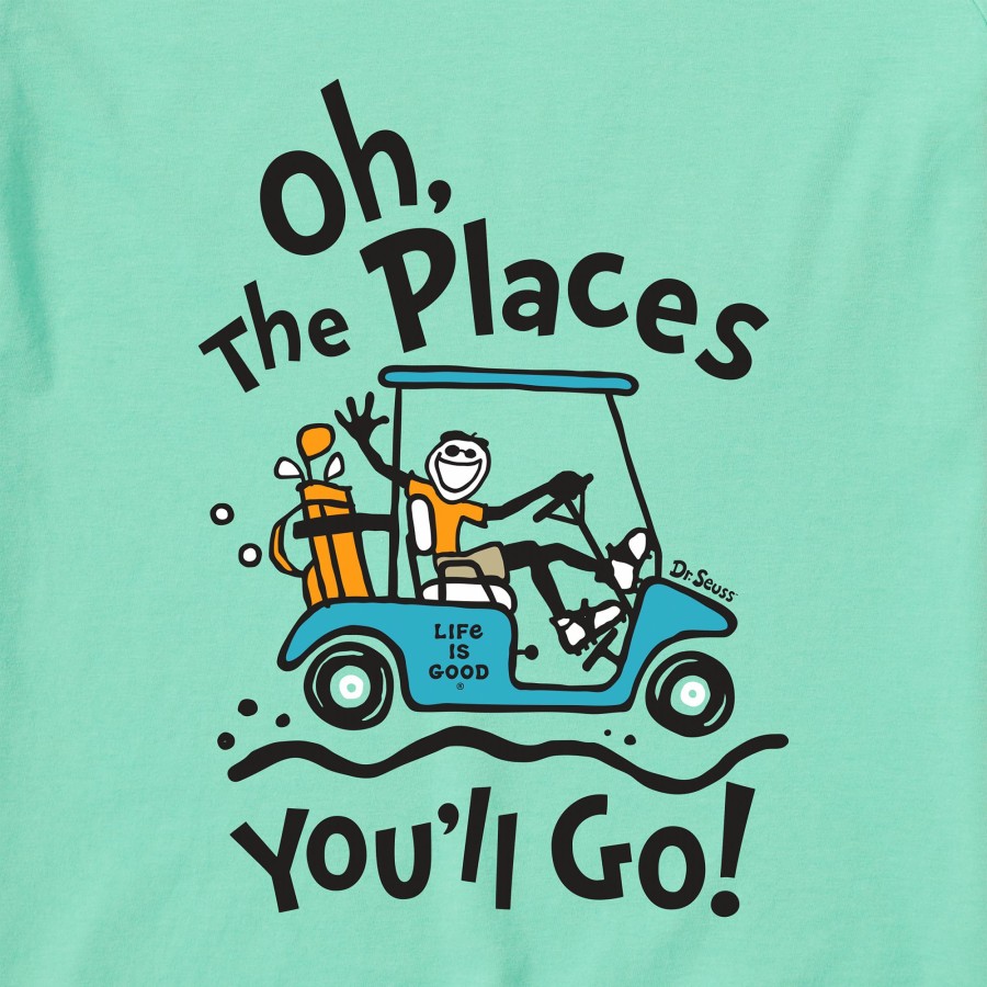 Men'S Apparel * | Oh The Places Jake Golf Boys Crusher Tee Shoping