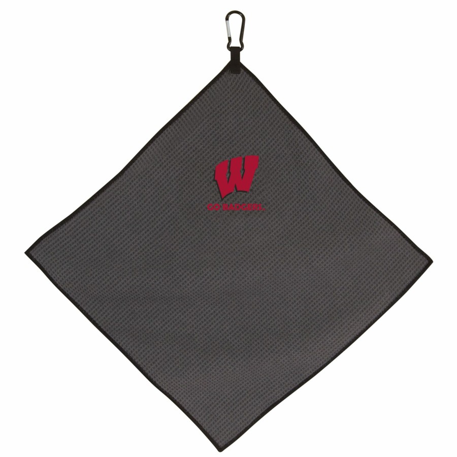 Accessories * | Team Effort Wisconsin 15 15 Towel Popular