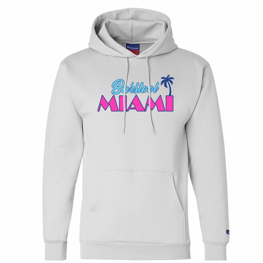 Men'S Apparel * | Barstool Miami Hoodie Best Price