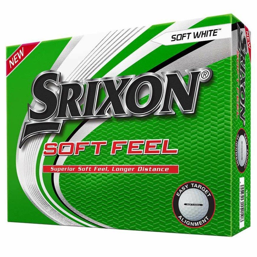 Golf Balls * | Srixon Soft Feel 12 Golf Ball Dz White Good Quality