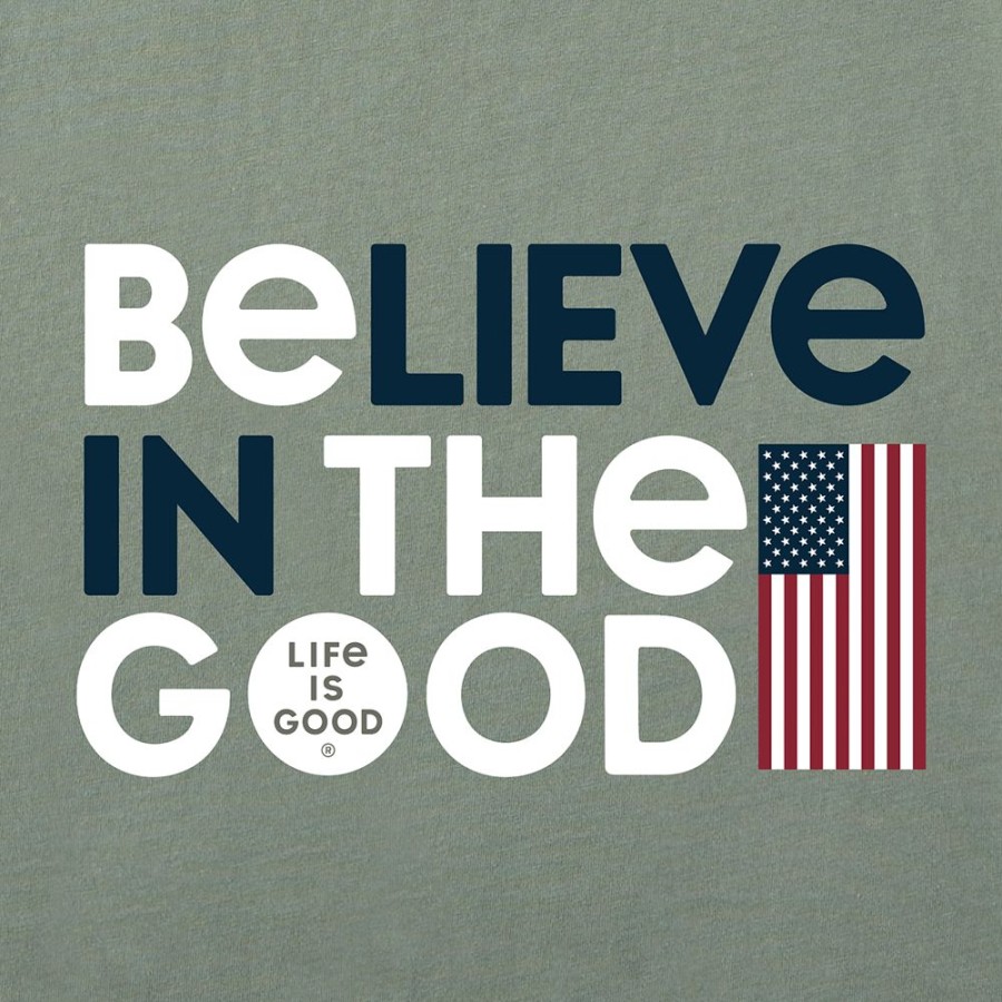 Men'S Apparel * | Believe In The Good America Crusher Tee Best Choice