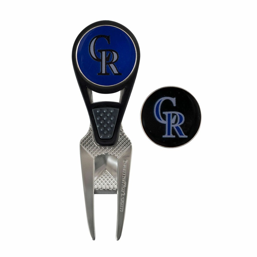 Accessories * | Team Effort Colorado Rockies Cvx Ball Mark Repair Tool Clearance Sale