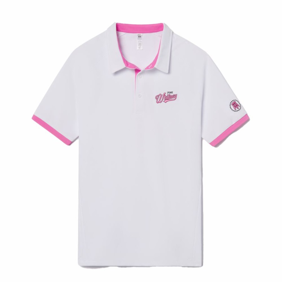 Men'S Apparel * | Unrl X Pink Whitney Traditional Polo Popular