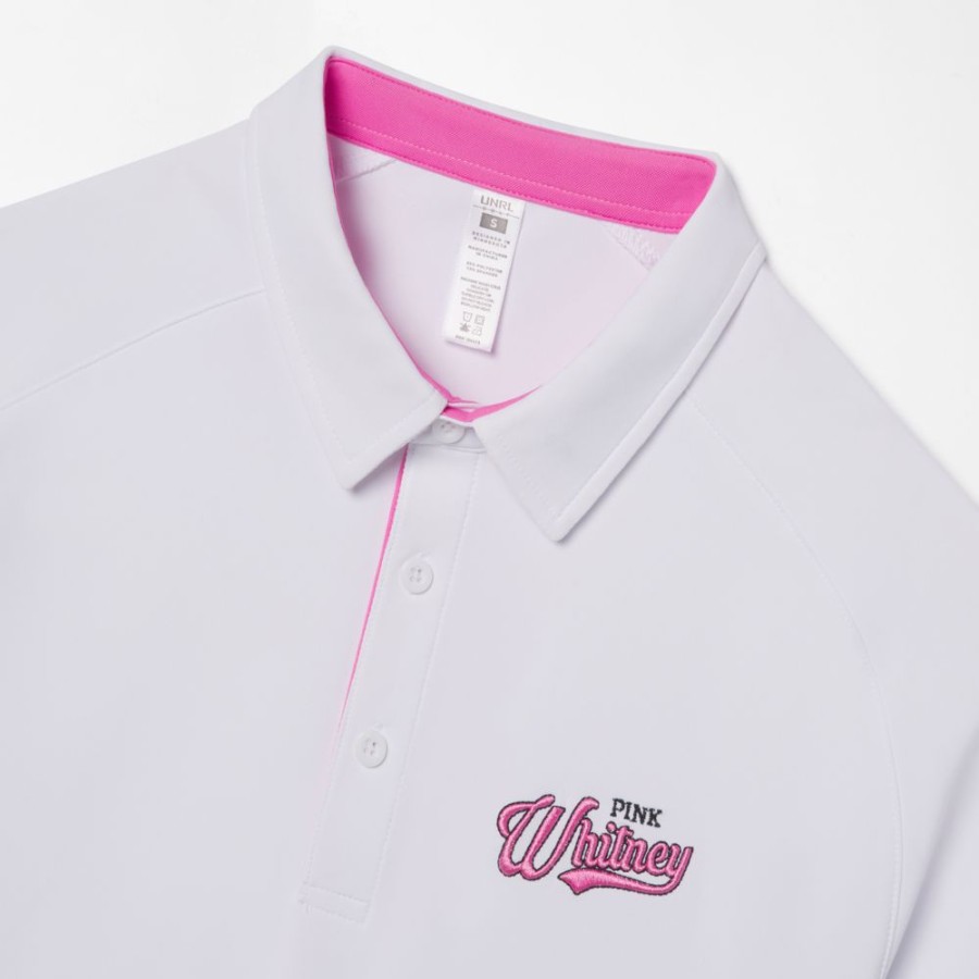 Men'S Apparel * | Unrl X Pink Whitney Traditional Polo Popular