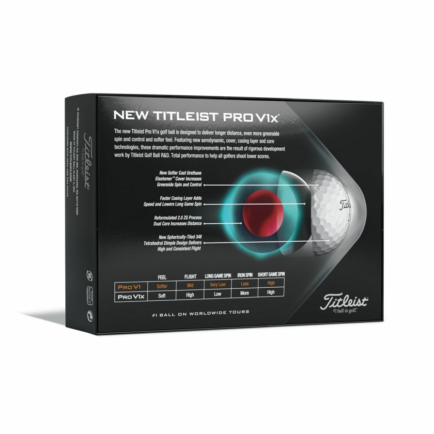 Golf Balls * | Pro V1X Golf Balls Best Sale