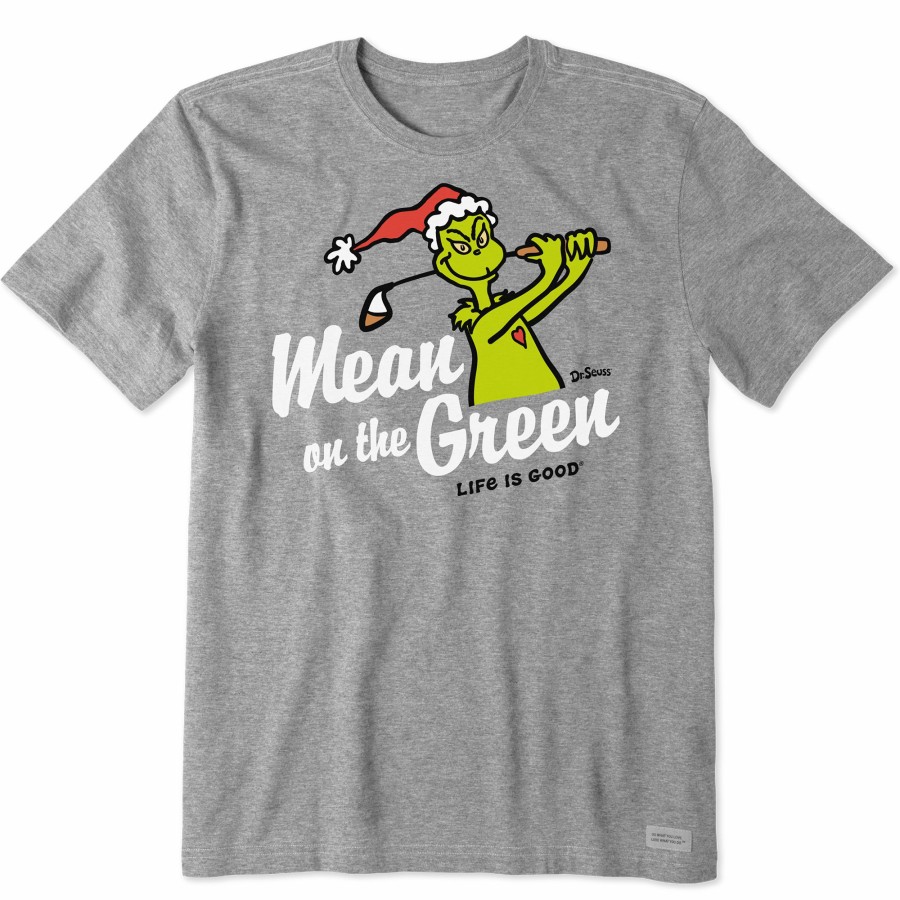 Men'S Apparel * | Mean On The Green Crusher Short Sleeve T-Shirt Crazy Deals