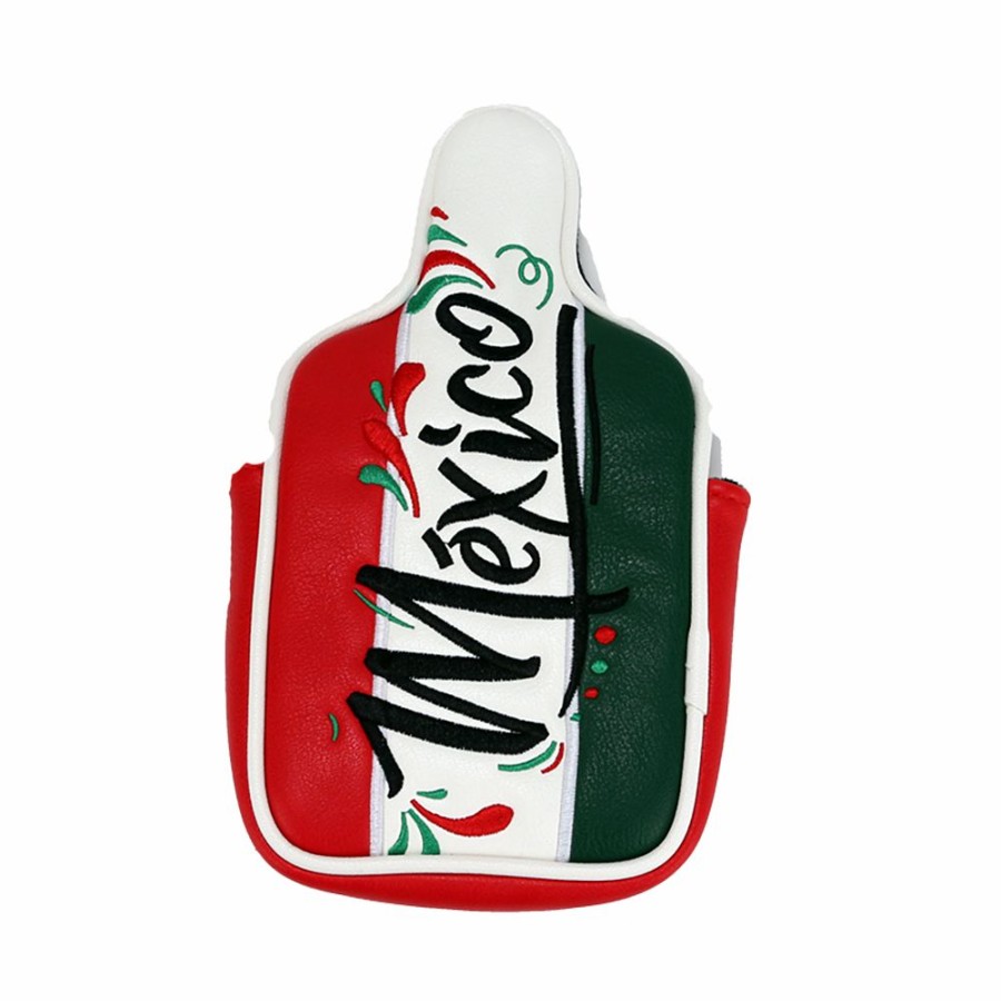 Accessories * | Mexico Mallet Putter Cover Best Sale