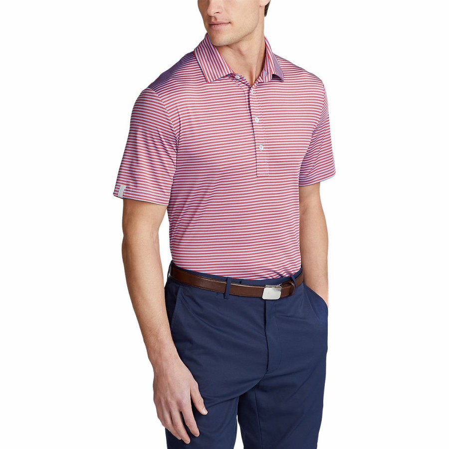 Men'S Apparel * | Classic Fit Jersey Tech Polo Shirt Outlet