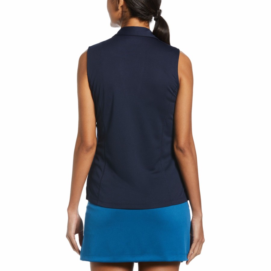 Women'S Apparel * | Airflux Sleeveless Polo Shirt Clearance Sale