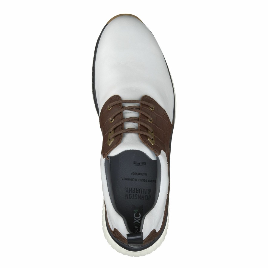 Golf Shoe * | Xc4 H2-Luxe Hybrid Saddle Men'S Golf Shoe Clearance Sale