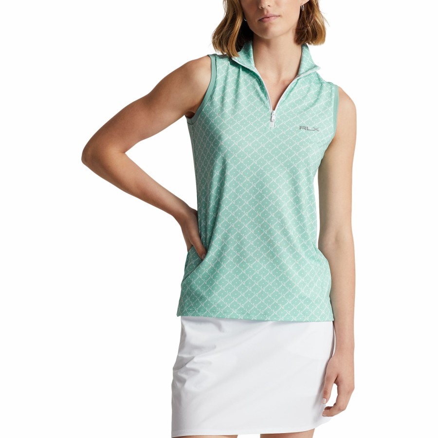 Women'S Apparel * | Tailored Fit Sleeveless Quarter-Zip Pullover Shoping