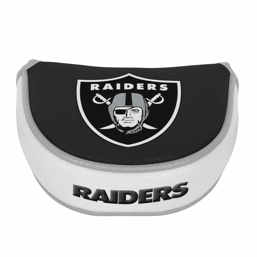 Accessories * | Las Vegas Raiders Mallet Putter Cover Sales