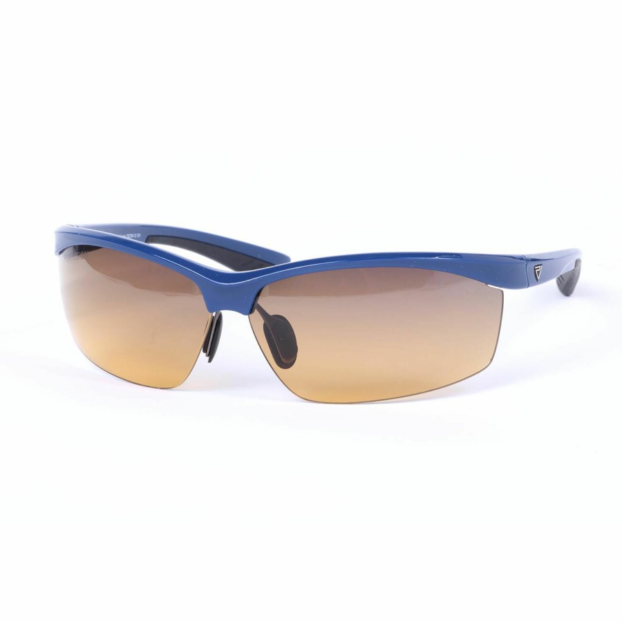 Men'S Apparel * | Gx5 Royal Navy Sports Wrap Sunglasses Exactly Discount