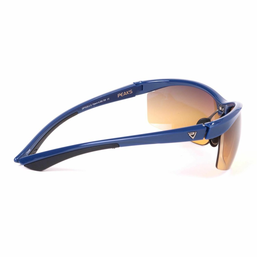 Men'S Apparel * | Gx5 Royal Navy Sports Wrap Sunglasses Exactly Discount