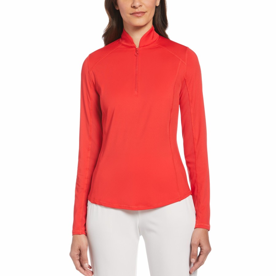 Women'S Apparel * | Sun Protection Long Sleeve Pull Over Shirt Crazy Deals