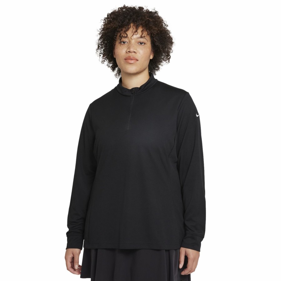 Women'S Apparel * | Dri-Fit Uv Victory Plus Size Women'S Quarter Zip Pull Over Wholesale