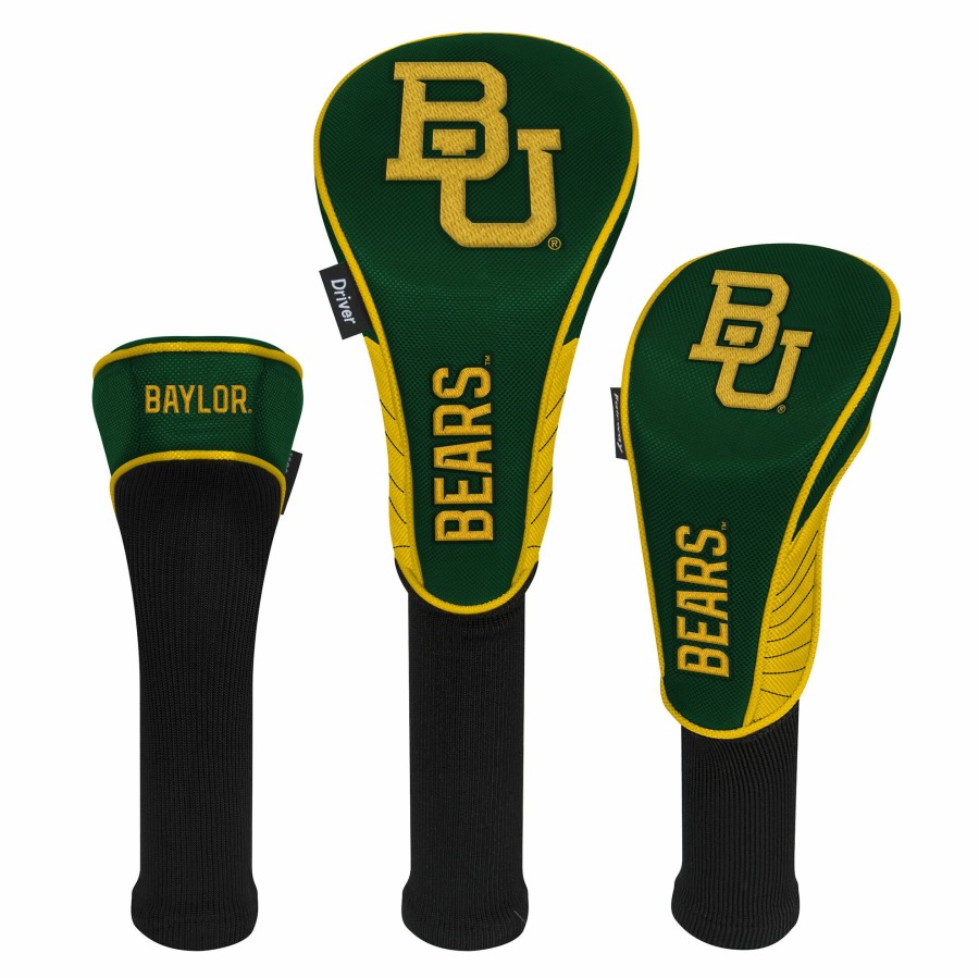 Accessories * | Baylor Bears Headcover Set Of 3 Shoping