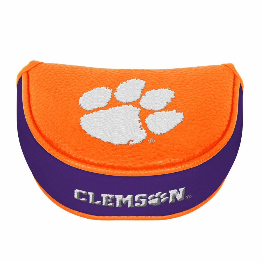 Accessories * | Clemson Tigers Mallet Putter Cover Classical