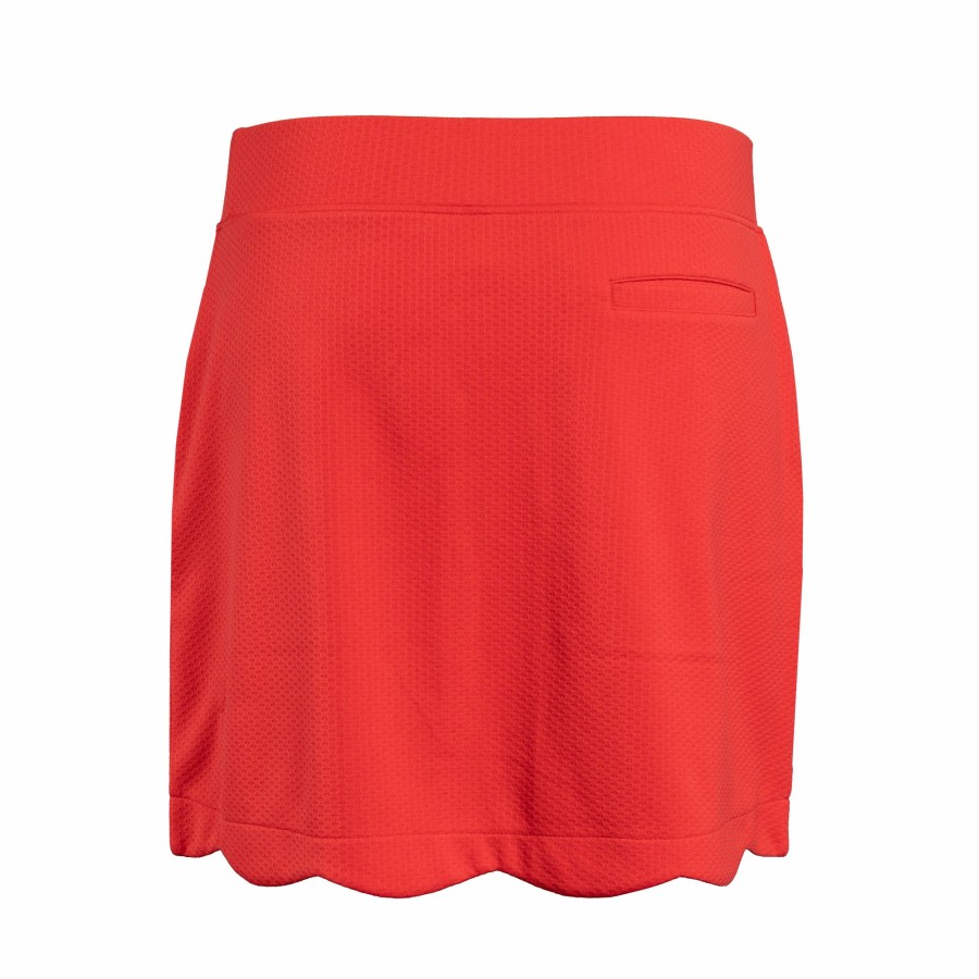 Women'S Apparel * | Essential Scalloped Edge 16.5 Skort Clearance Sale