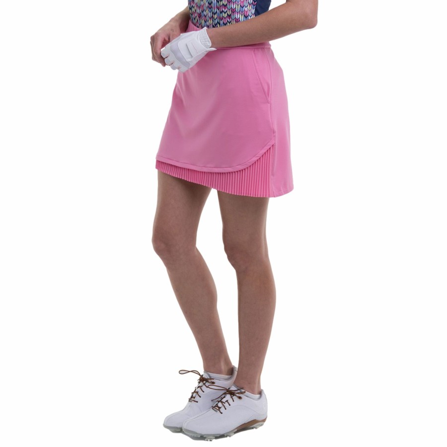 Women'S Apparel * | Picture Perfect Collection: Pull-On Knife Pleat 17.5 Skort Best Price