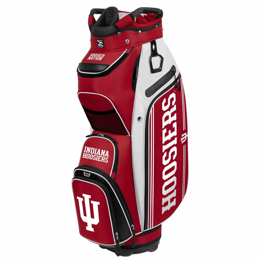 Bags * | Indiana Hoosiers Bucket Cart Bag Popular