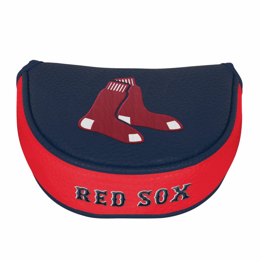 Accessories * | Boston Red Sox Mallet Putter Cover Best Guaranteed