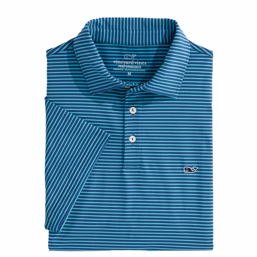 Men'S Apparel * | Bradley Stripe Sankaty Polo Clearance Sale