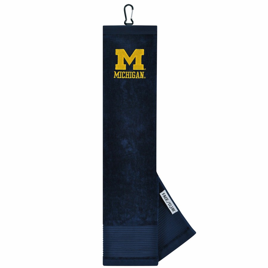 Accessories * | Team Effort Michigan Wolverines Tri-Fold Towel Sales