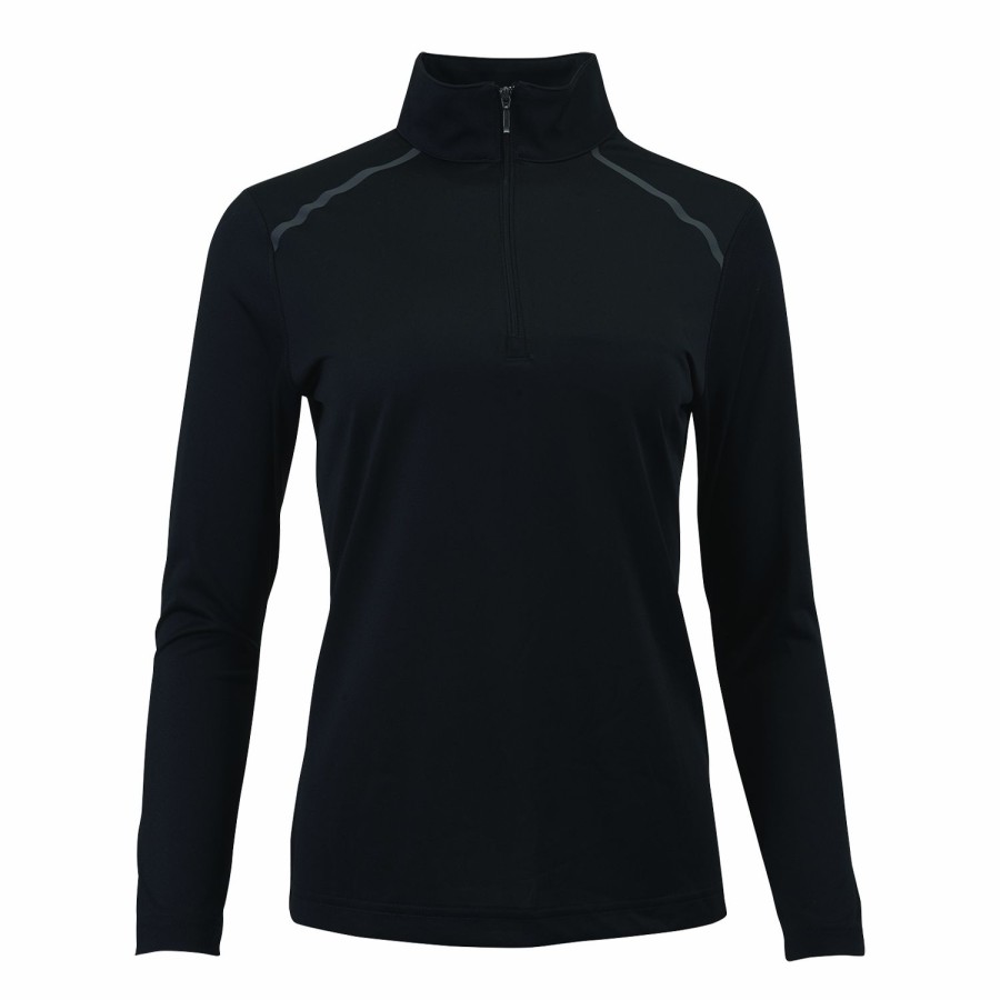 Women'S Apparel * | Lady Aspen Quarter Zip Pullover Best Sale